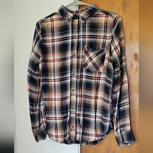 Abercrombie and Fitch plaid button down shirt size S